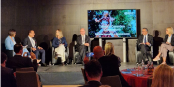 Charudutta Panigrahi of India at the World Health Summit