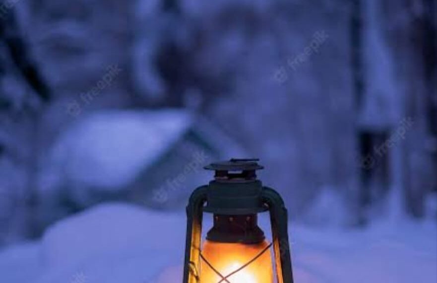 A Solitary Wintery Evening