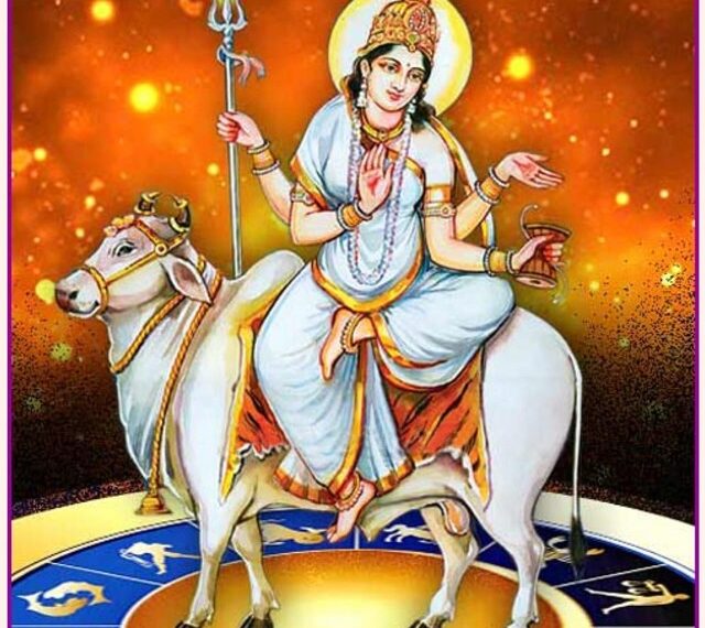 ମଧୁପାର୍ବଣ ଅଷ୍ଟମ ଚରଣେ (ମା ମହାଗୌରୀ)