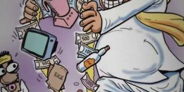 ଘର-ବୁଡ଼ି ଆମ ଆଣ୍ଠୁଏ ହେଲାଣି ପାଣି