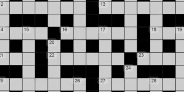Crossword…