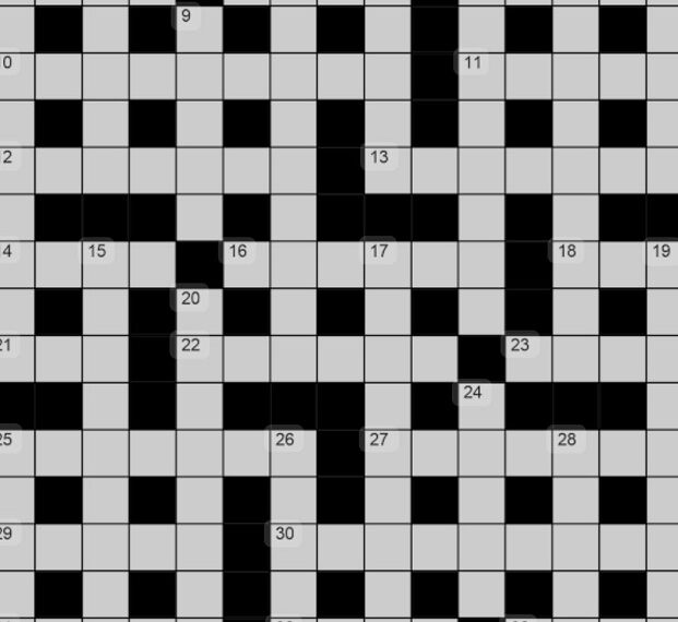 Crossword…