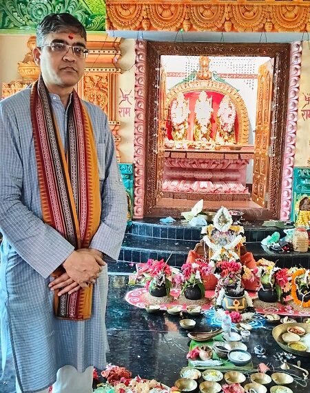 ରାମ ନବମୀରେ ମାହାଙ୍ଗାର ବିଭିନ୍ନ ମନ୍ଦିର ଦର୍ଶନ କଲେ ଶୋଭନ କର