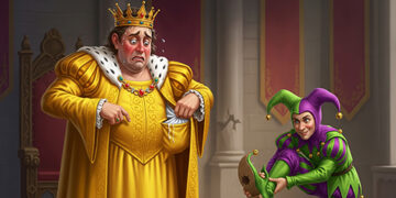 Sanctimonia Tales: Sanctimonia’s Grieving Gambit: A King’s Wallet, a Minister’s Woes, and the Jester’s Tattered Shoes