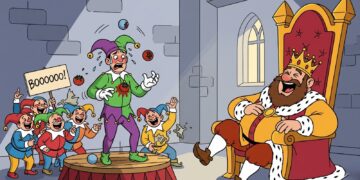 Sanctimonia Tales: Sanctimonia’s Baffling Contradictions: A King’s Dilemma, a Lawyer’s Plight, and a Jester’s Fall