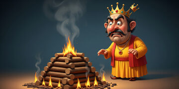 Sanctimonia Tales: Sanctimonia’s Grieving Games: A Royal Fiasco, a Dragon Fruit Diet, and the Slogan of Despair