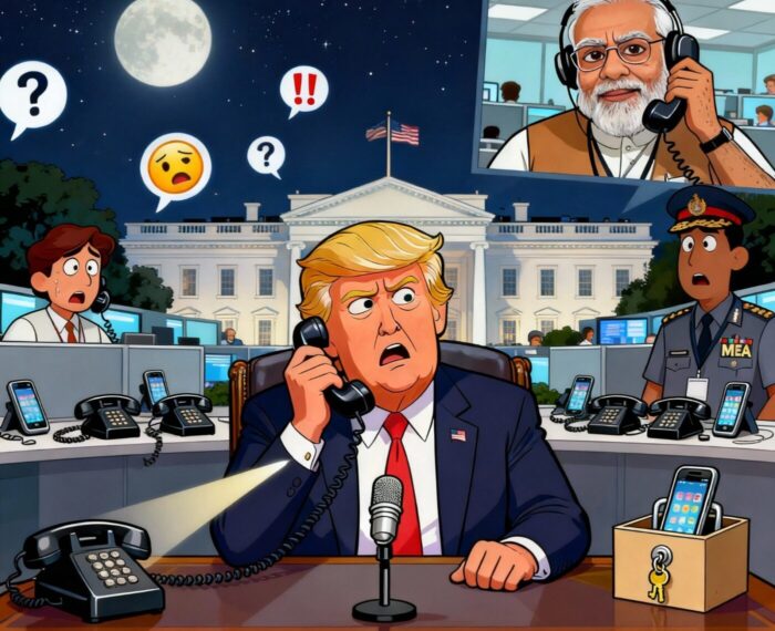 Trump’s Hotline to Nowhere: MEA Unplugs, Anonymous Sources Ring Seven Times