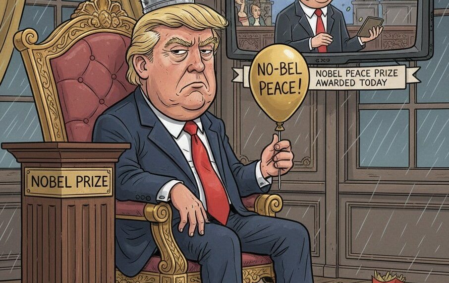 From Tariffs to Trophies: Trump’s Peace Prize Dream Goes Bust