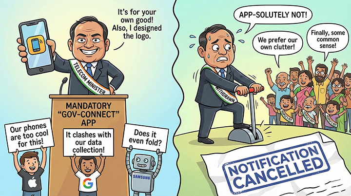 The Great Disconnect: A Tryst with Sanchar Sathi