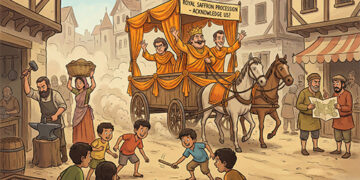 Sanctimonia Tales: Sanctimonia’s Homecoming Hoax: The Chariot of Conspirators, The Wattage of Wheat, and The Golden Egg