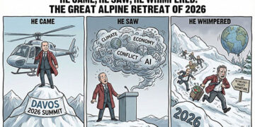 He Came, He Saw, He Whimpered: The Great Alpine Retreat of 2026