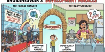 “World Bank Chief Lands In Bhubaneswar. Maid Still Unavailable.”