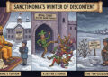 Sanctimonia Tales: Sanctimonia’s Winter of Discontent: A King’s Tuition, A Jester’s Purge, and the Tea-Less Subject