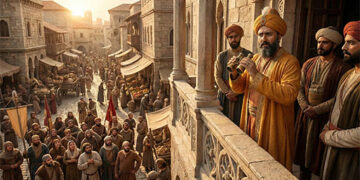 Sanctimonia Tales: Sanctimonia’s Cold January: A King’s Diktat of Despair, The Corporate Puck-Play, and the Looming Shadow of Casca