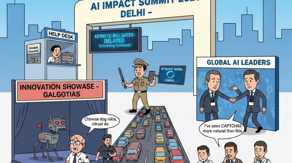 “AI IMPACT SUMMIT 2026: SMART MACHINES, DUMB EVERYTHING ELSE”