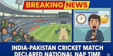 “Breaking News: India-Pakistan Match Declared National Nap Time”