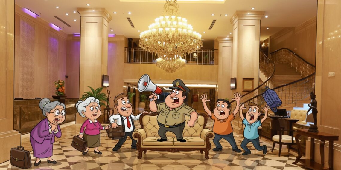 ଦିଲ୍ଲୀର ଅଶୋକା ହୋଟେଲରେ ବାବୁଙ୍କ କାରନାମା : ସୋସିଆଲ ମିଡ଼ିଆରେ ଚହଳ