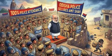 All Thieves Safely Deployed: Odisha Secures Amit Shah With 100% Police Attendance