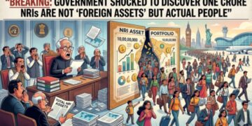 “Breaking: Government Shocked To Discover One Crore NRIs Are Not ‘Foreign Assets’ But Actual People”