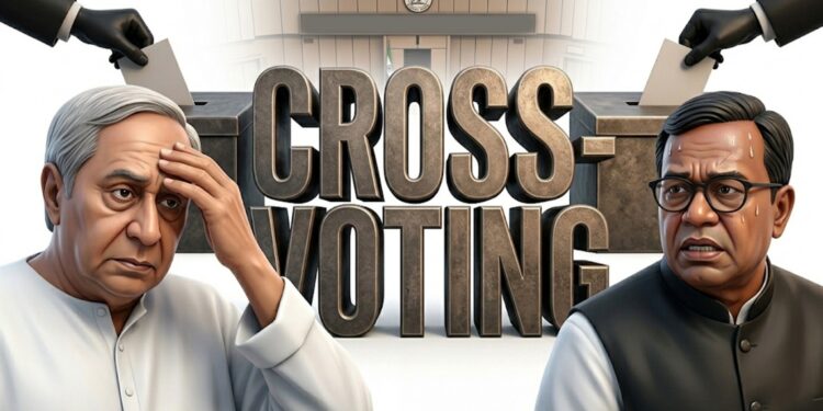 ବିଜେଡି ଓ କଂଗ୍ରେସକୁ କ୍ରସଭୋଟିଂର ଭୟ