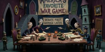 America’s Favourite War Game: Debate First, Damage Later