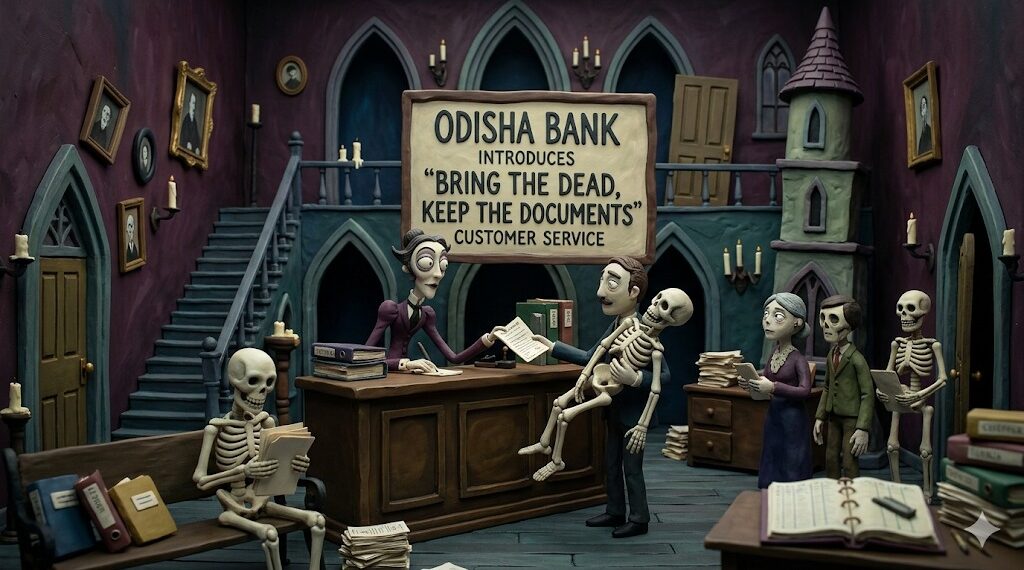 Odisha Bank Introduces “Bring the Dead, Keep the Documents” Customer Service