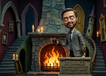 JD Vance: the Man Standing Too close to the Fire to Admit He’s Already Burned