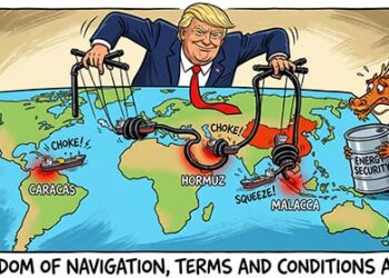 The Emperor of Pipelines Discovers Geography