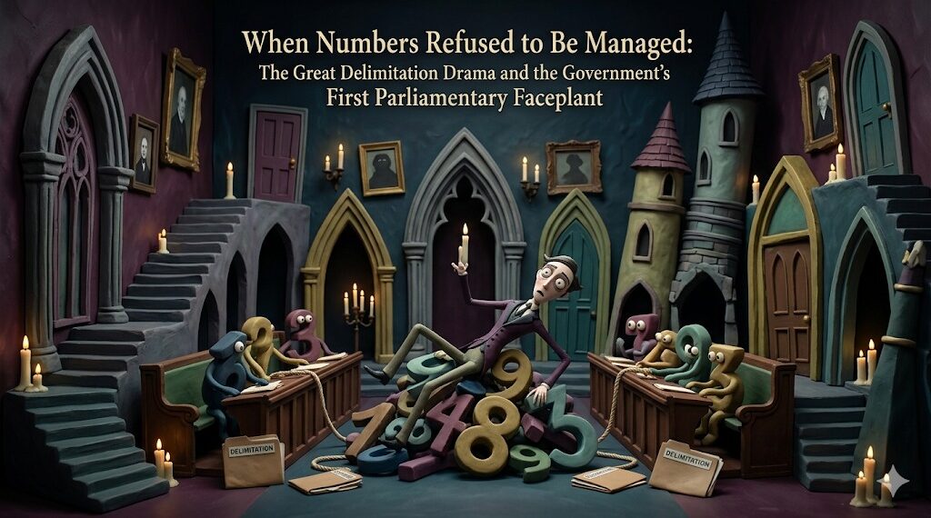 When Numbers Refused to Be Managed: The Great Delimitation Drama and the Government’s First Parliamentary Faceplant