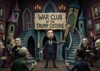 The War Club of the Trump Coterie: Where Everyone Wanted Drama, and J.D. Vance Accidentally Found a Spine