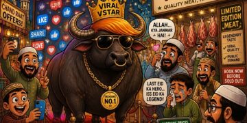 The People’s Heifer Is Dead: Nation Mourns, Filters In Black-and-Orange
