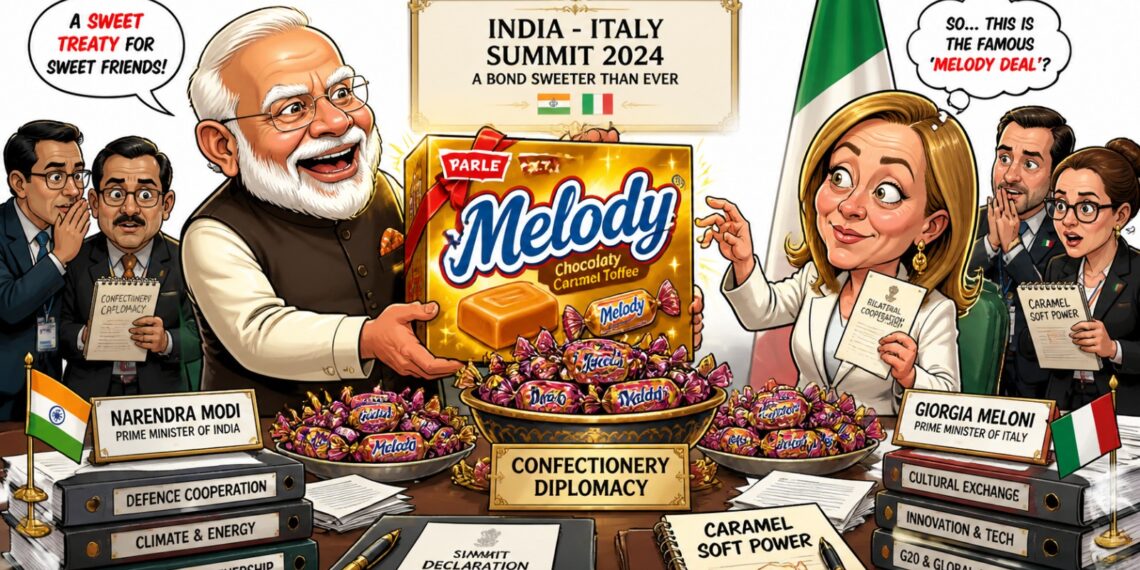 “Sweet Diplomacy: When Geopolitics Met a Toffee Wrapper”