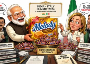 “Sweet Diplomacy: When Geopolitics Met a Toffee Wrapper”