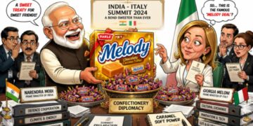 “Sweet Diplomacy: When Geopolitics Met a Toffee Wrapper”