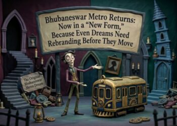 Bhubaneswar Metro Returns: Now in a “New Form,” Because Even Dreams Need Rebranding Before They Move
