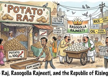 Potato Raj, Rasogolla Rajneeti, and the Republic of Rising Prices