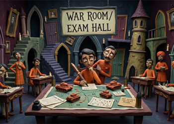 When Education Needed an Exam Hall, the Ministry Handed It a War Room