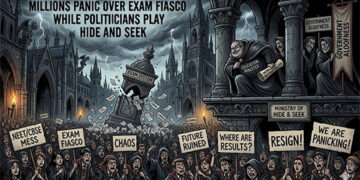 Millions Panic Over Exam Fiasco While Politicians Play Hide and Seek