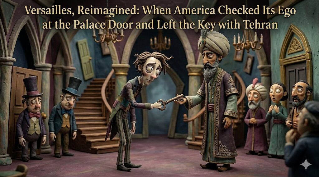 Versailles, Reimagined: When America Checked Its Ego at the Palace Door and Left the Key with Tehran