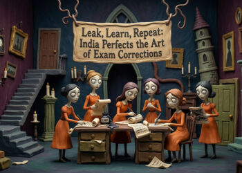 “Leak, Learn, Repeat: India Perfects the Art of Exam Corrections”