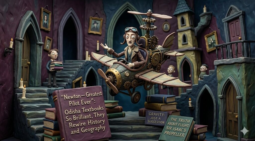 “Newton — Greatest Pilot Ever”: Odisha Textbooks So Brilliant, They Rewire History and Geography