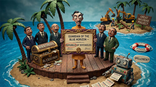 Modi’s “Guardian of the Blue Horizon”: Now in Seycheelesian – Typos for Tyrants
