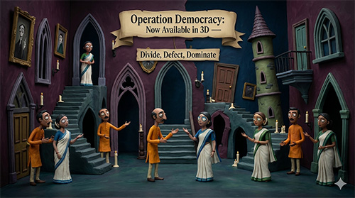 Operation Democracy: Now Available in 3D — Divide, Defect, Dominate