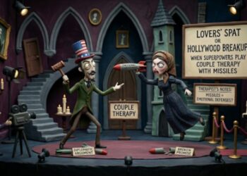 Lovers’ Spat or Hollywood Breakup? When Superpowers Play Couple Therapy With Missiles