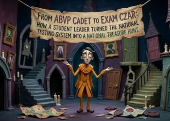 From ABVP Cadet to Exam Czar: How a Student Leader Turned the National Testing System into a National Treasure Hunt