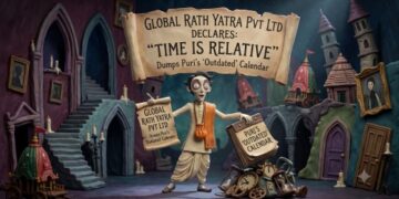 Global Rath Yatra Pvt Ltd Declares “Time Is Relative”, Dumps Puri’s ‘Outdated’ Calendar