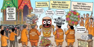 Tahia Missing, System Intact – Lord Jagannath Appears Without Crown, But With Full Bureaucratic Backup