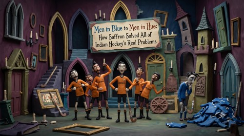 From Men in Blue to Men in Hue: How Saffron Solved All of Indian Hockey’s Real Problems