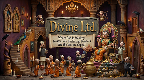 Divine Ltd.: Where God Is Wealthy, Trustees Are Busier, and Devotees Are the Venture Capital