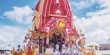 ନନ୍ଦିଘୋଷ ରଥ ବଡଦାଣ୍ଡେ ଉଭା